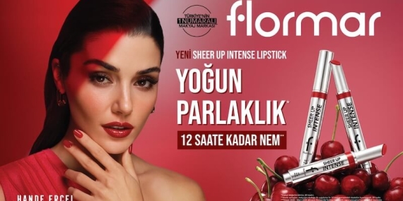 Hande Erçel’in Favori Ruju Sheer Up, Sheer Up Intense Lipstick Serisiyle Başarı Hikayesinde Yeni Bir Sayfa Açıyor!